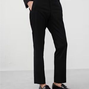 Black Tailored Trousers